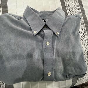 Chaps Men's Classic Blue Dress Shirt